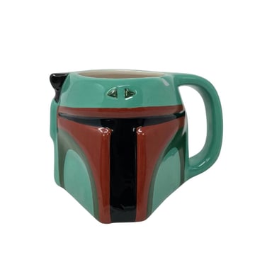 Star Wars - Kaffeebecher, Geformt, Boba Fett (Grün/Rot)