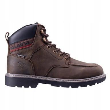 Iguana - Herren Winterstiefel "Domer", Knöchelhoch (Dunkelbraun/Schwarz)