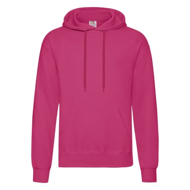 Fruit of the Loom - "Classic" Kapuzenpullover mit Kapuze für Herren (Fuchsie)