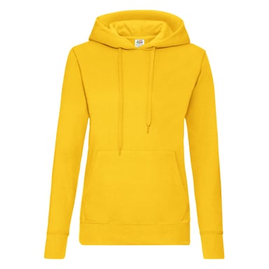 Fruit of the Loom - "Classic" Kapuzenpullover für Damen (Sonnenblume)