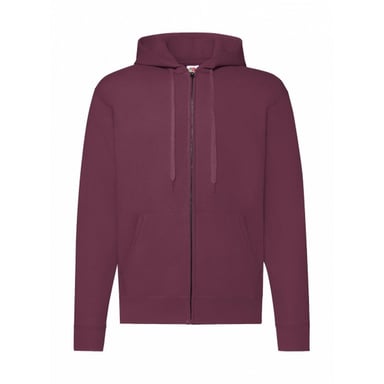 Fruit of the Loom - "Classic" Kapuzenpullover für Herren (Burgunderrot)