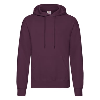 Fruit of the Loom - "Classic" Kapuzenpullover mit Kapuze für Herren (Burgunderrot)