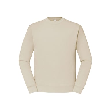 Fruit of the Loom - "Classic" Sweatshirt für Herren angesetzte Ärmel (Natürlich)