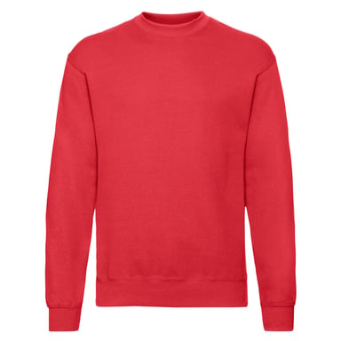 Fruit of the Loom - "Classic" Sweatshirt Eingesetzt für Herren (Rot)