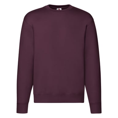 Fruit of the Loom - "Premium" Sweatshirt Eingesetzt für Herren (Burgunderrot)