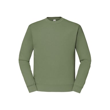 Fruit of the Loom - "Classic" Sweatshirt für Herren angesetzte Ärmel (Klassisch Olivgrün)