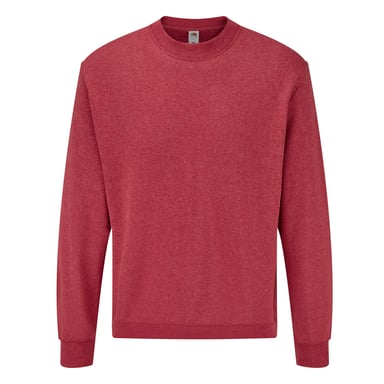 Fruit of the Loom - "Classic" Sweatshirt Eingesetzt für Herren (Heide Rot)