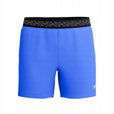 Speedo - "Hyperboom" Badeshorts Kontrastfarbener Bund für Herren (Blau)