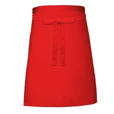 Link Kitchen Wear - Schürze, Unifarben (Rot)