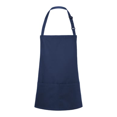 Karlowsky - Damen Latzschürze, Kurz (Marineblau)
