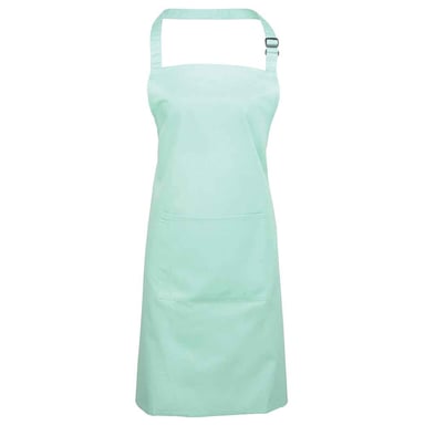 Premier - "Colours Collection" Latzschürze für Herren/Damen Unisex, Tasche (Aquablau)