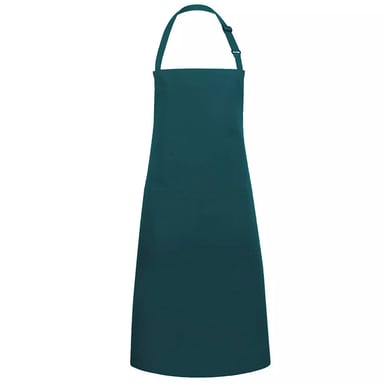 Karlowsky - Latzschürze "Basic", Tasche (Moosgrün)