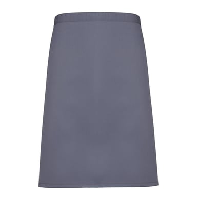 Premier - Herren/Damen Unisex Taillenschürze "Colours Collection" (Stahl)