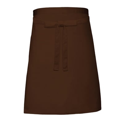 Link Kitchen Wear - Schürze, Unifarben (Braun)