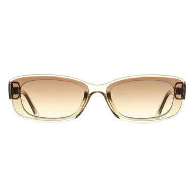 Quay Vibe Check 78599 dunkler Wald sepai braun Farbverlauf Sonnenbrille