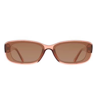 Quay Vibe Check 77731 blassrosa sepai braun Sonnenbrille mit Farbverlauf