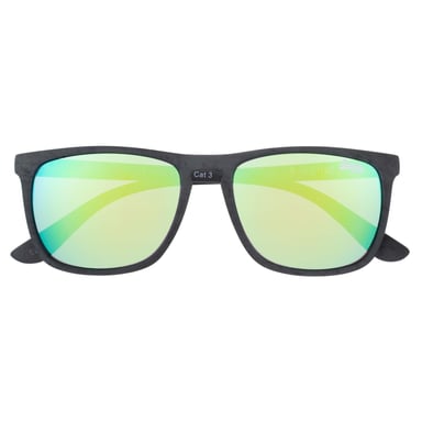 Superdry SDS Shockwave 182 mattschwarz grün verspiegelte Sonnenbrille