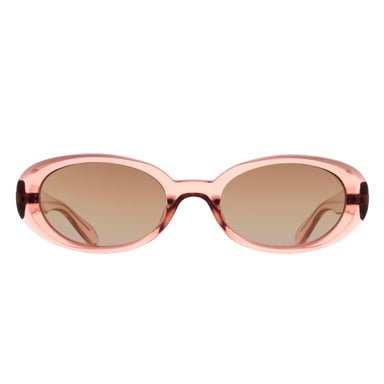 Quay Felt Cute 77736 blass rosa sepai braun Verlauf Sonnenbrille