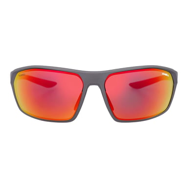 O'Neill ONS Breakwtr2.0 108P matt grau rot Spiegel polarisierte Sonnenbrille