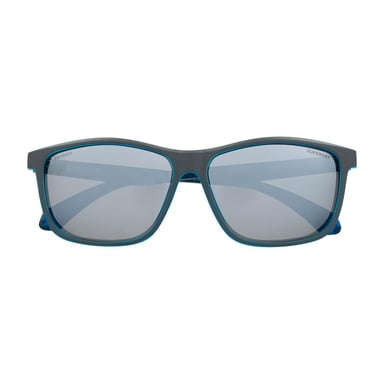 Superdry SDS-5014 108P matte graue blau silberne Spiegel polarisierte Sonnenbrille