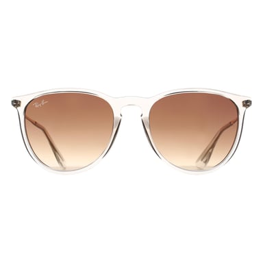 Ray-Ban RB4171 Erika 674413 transparent hellbraun braun Farbverlauf Sonnenbrille