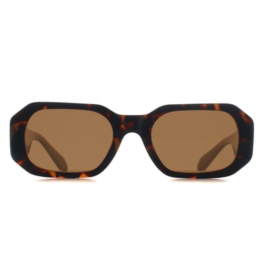 Quay Hyped Up 78635 Kaffee Schildpatt braun Sonnenbrille