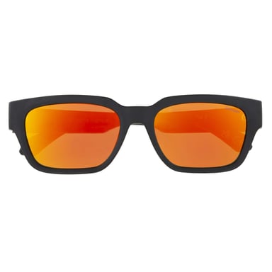 Superdry SDS-5004 104 mattschwarze orangefarbene Spiegel-Sonnenbrille