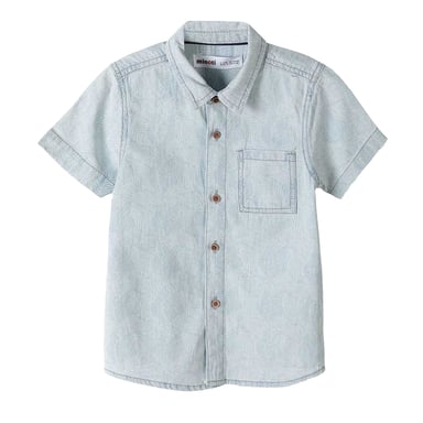 Minoti - Hemd für Jungen, Denim (Blau)