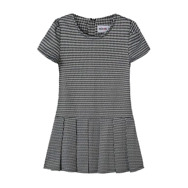 Minoti - Kleid für Mädchen, Faltensaum (Schwarz)