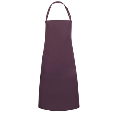 Karlowsky - Latzschürze "Basic" (Aubergine)