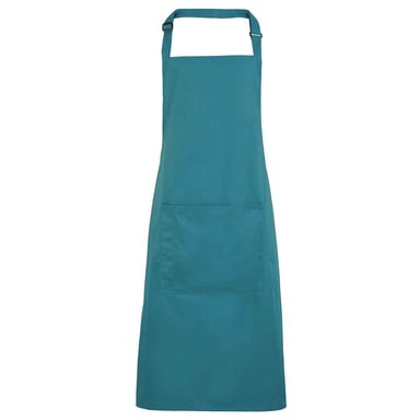 Premier - "Colours Collection" Latzschürze für Herren/Damen Unisex, Tasche (Petrol)