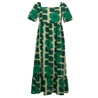 Regatta - "Orla Kiely" Midikleid für Damen, Sommer (Grün)