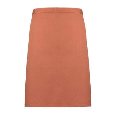 Premier - Herren/Damen Unisex Taillenschürze "Colours Collection" (Kastanie)