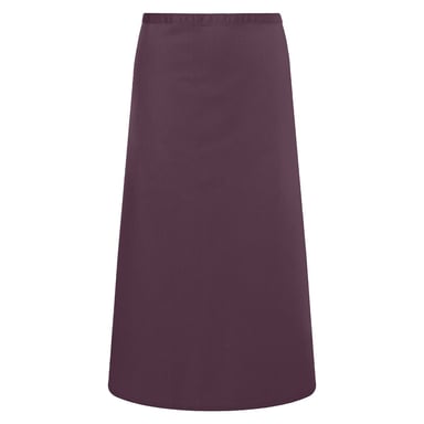 Karlowsky - Schürze "Basic Bistro", Kontrast (Aubergine)