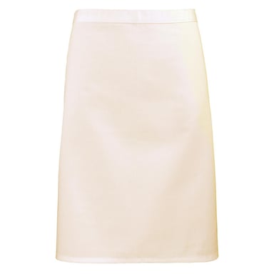 Premier - Herren/Damen Unisex Taillenschürze "Colours Collection" (Natürlich)