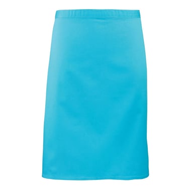 Premier - Herren/Damen Unisex Taillenschürze "Colours Collection" (Türkis)