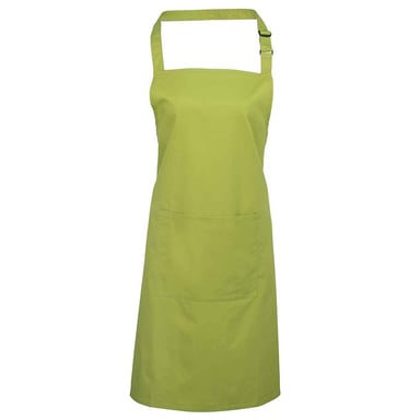 Premier - "Colours Collection" Latzschürze für Herren/Damen Unisex, Tasche (Limone)