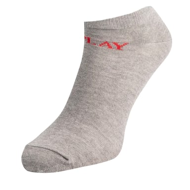 Replay - Liner Socken für Herren/Damen Unisex(3er-Pack) (Grau meliert)