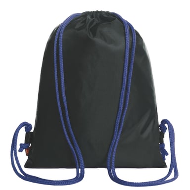 Halfar - Turnbeutel "Flash" (Schwarz/Marineblau)