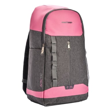 Meteor - Kühlender Rucksack "Arctic", 20L (Pink/Grau)