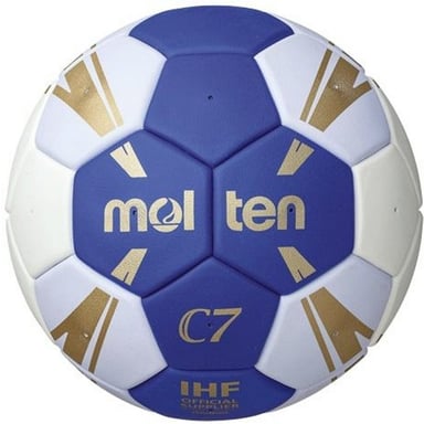Molten - "C7" Handball Logo (Weiß/Blau)