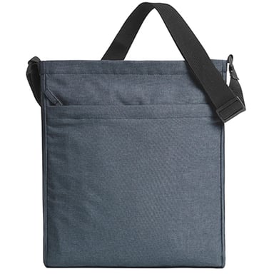Halfar - "Circle" Schultertasche (Blau Grau)