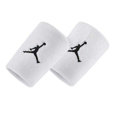 Nike - "Jordan Jumpman" Schweißband 2er-Pack (Weiß)