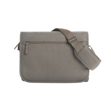 Halfar - "Country" Schultertasche, Velours (Khakigrün)