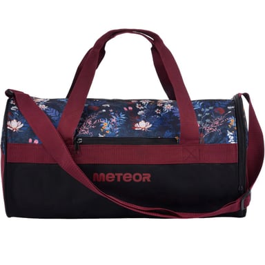 Meteor - Reisetasche "Sirin", 25L (Burgunderrot/Schwarz)