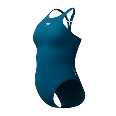 Speedo - Badeanzug V-Schnitt für Damen (Blau)