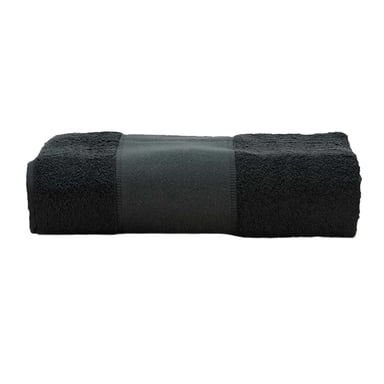 ARTG - Handtuch "Print-Me" (Schwarz)