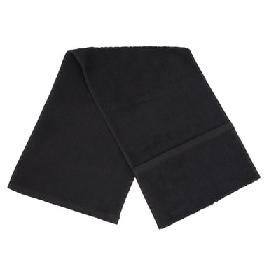 Towel City - Sporthandtuch (Schwarz)