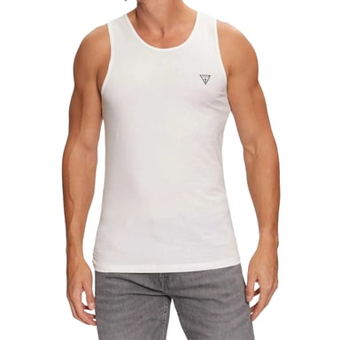 Guess - Ärmelloses Oberteil für Herren, Racerback (Aufgehelltes Weiß)