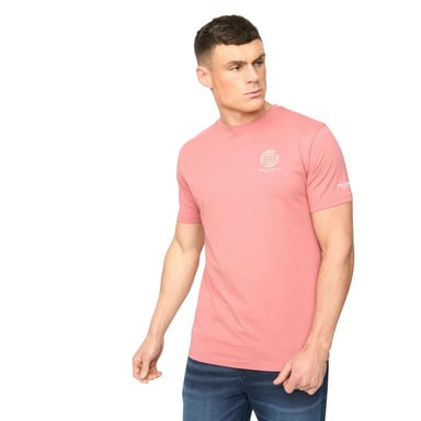 Crosshatch - "Chittingtons" T-Shirt für Herren (Pink)